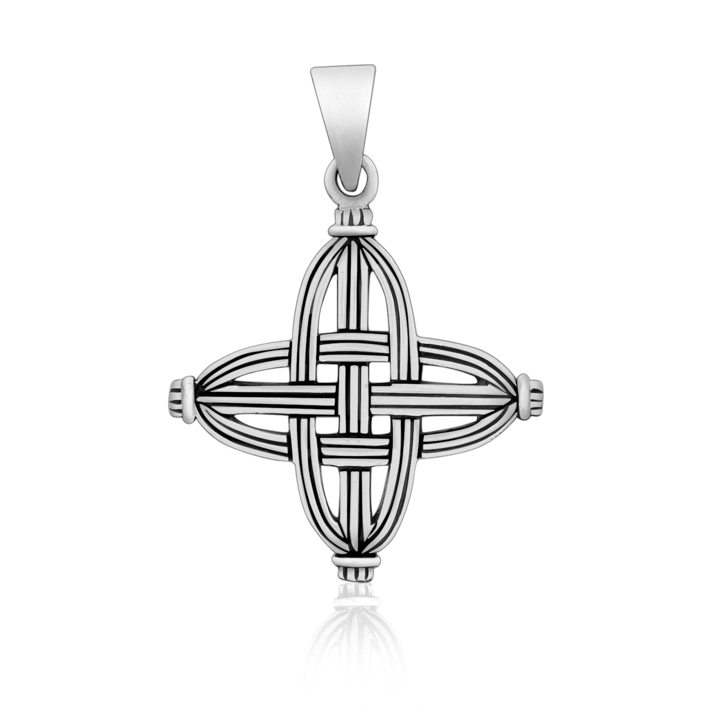 925 Sterling Silver St Brigid's Cross Pendant