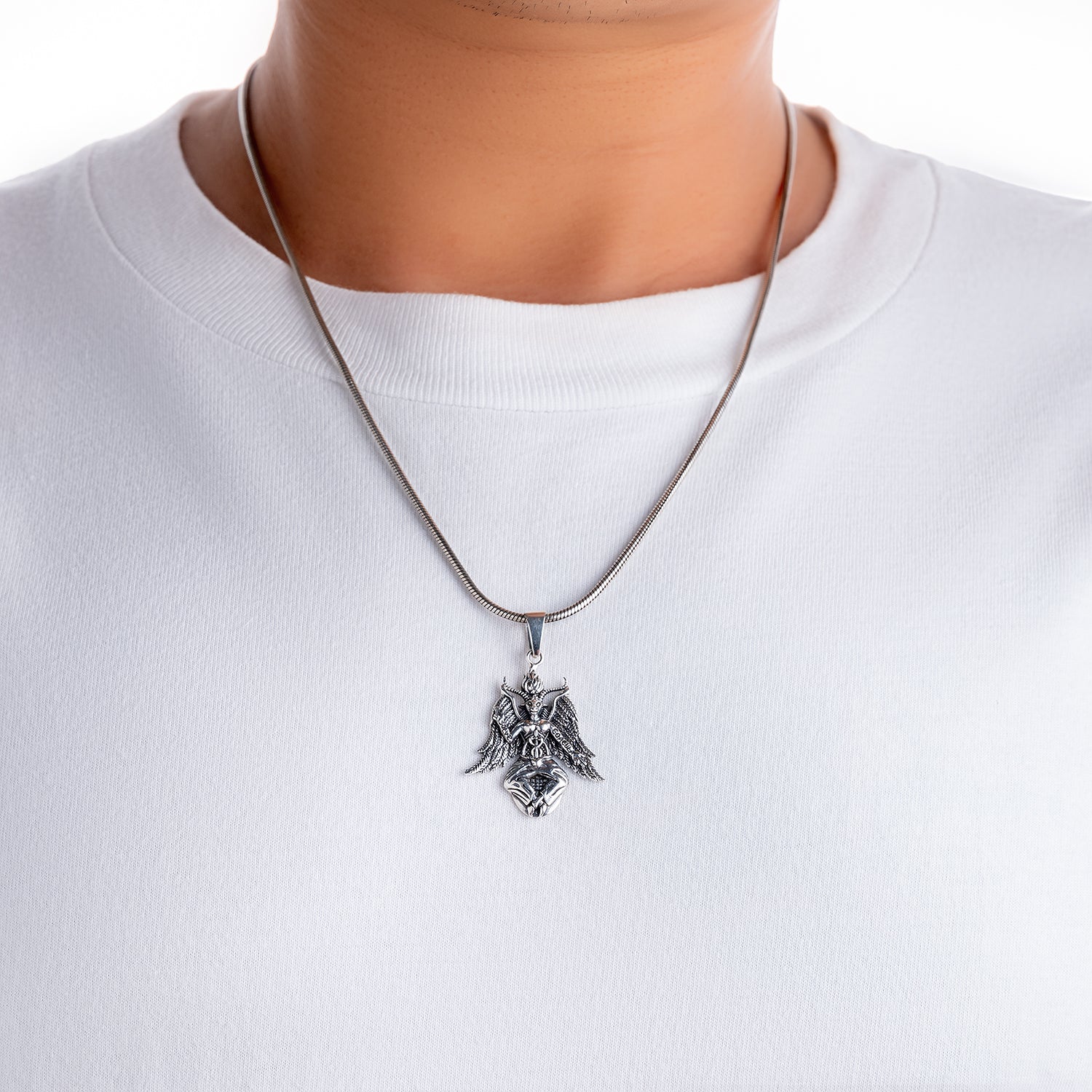 925 Sterling Silver Baphomet Pendant