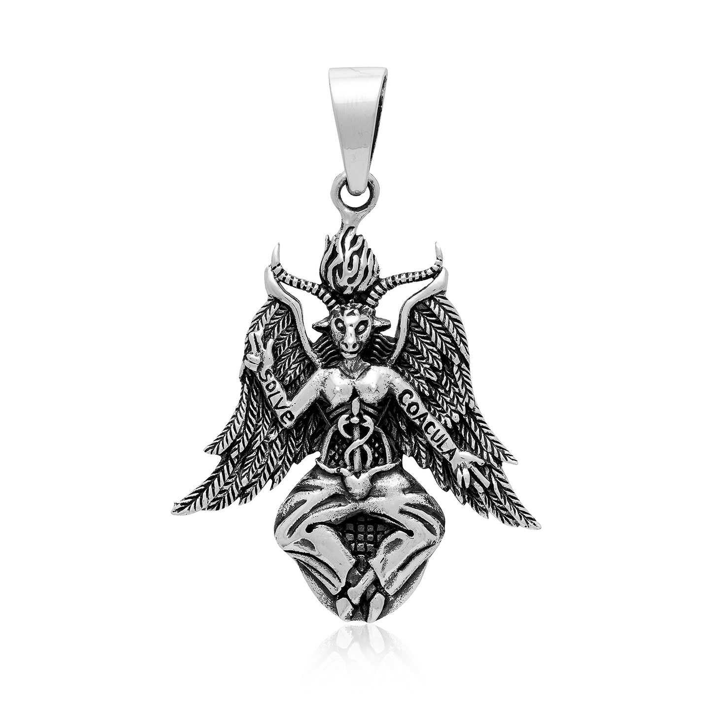 925 Sterling Silver Baphomet Pendant