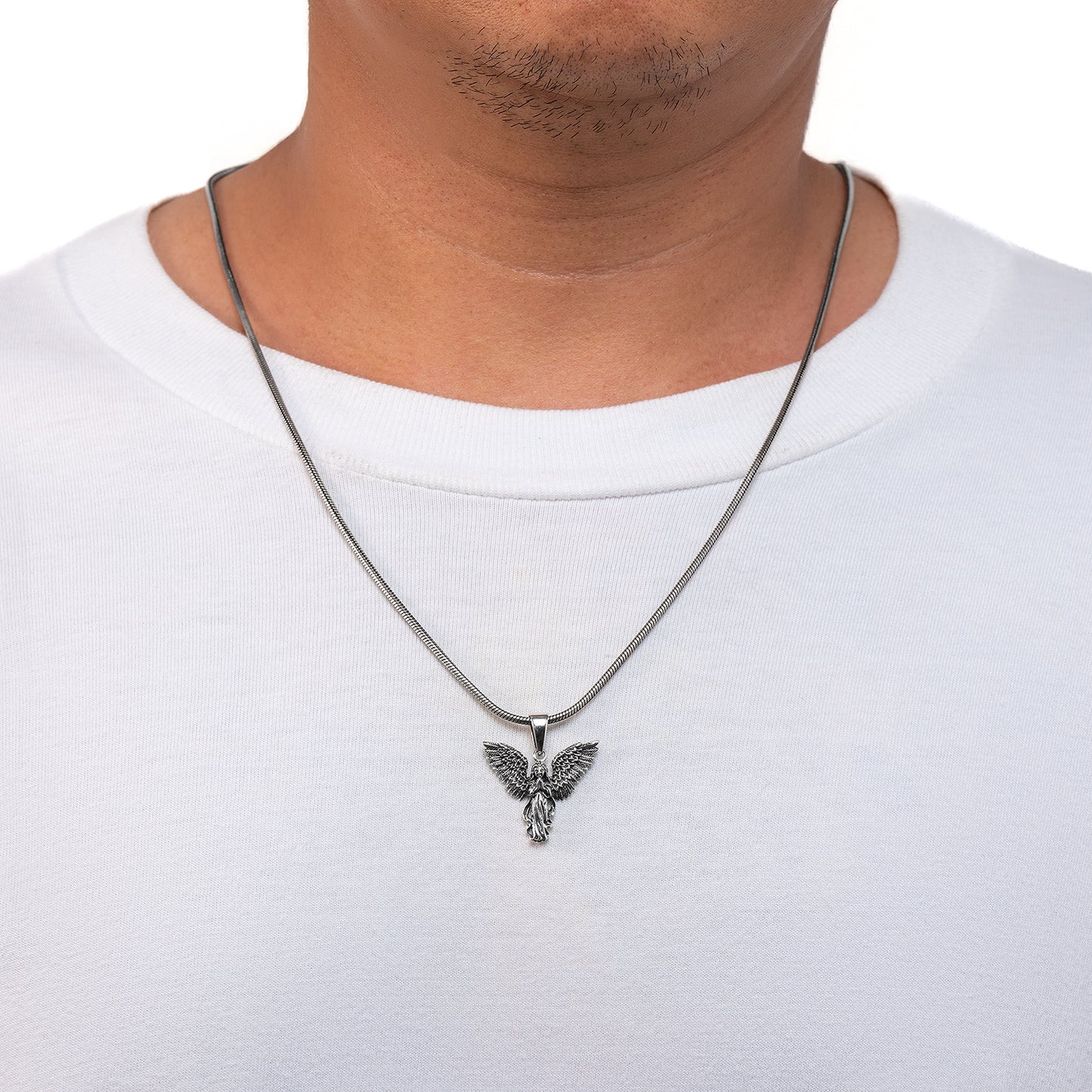 925 Sterling Silver Angel Pendant