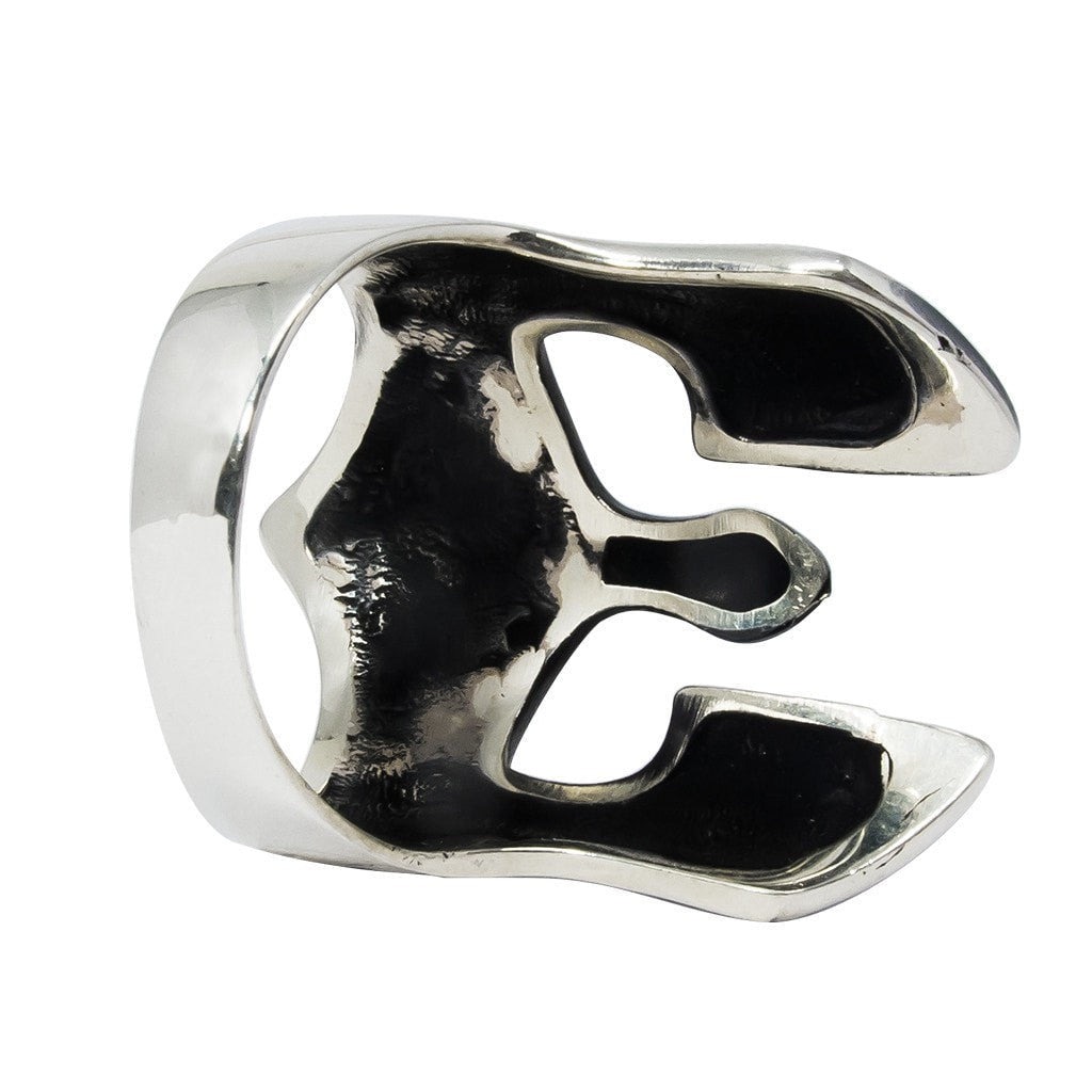 925 Sterling Silver Spartan Helmet Warrior 300 King Leonidas Thermopylae Ring - SilverMania925