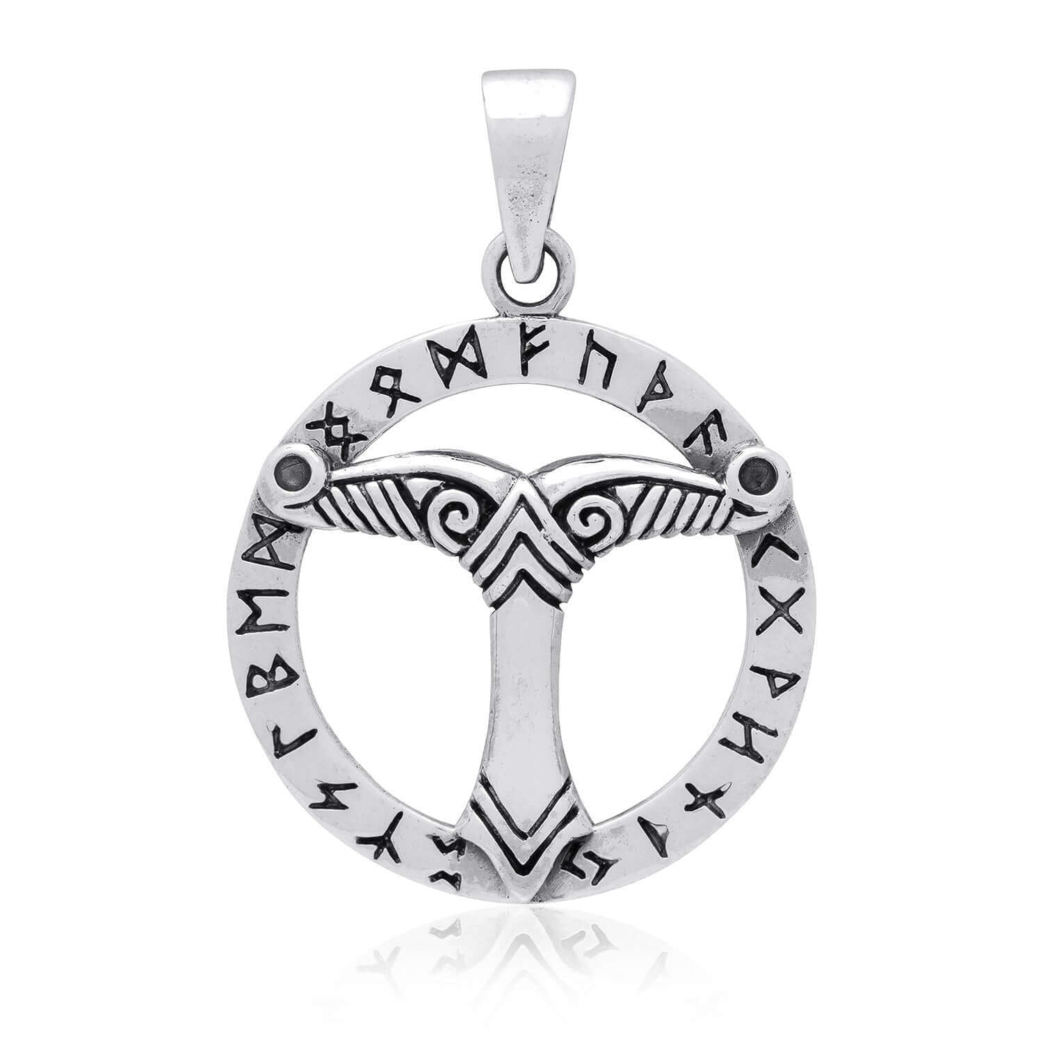 Ciondolo Nordico Irminsul In Argento 925 – Talismano Celtico NKlaus