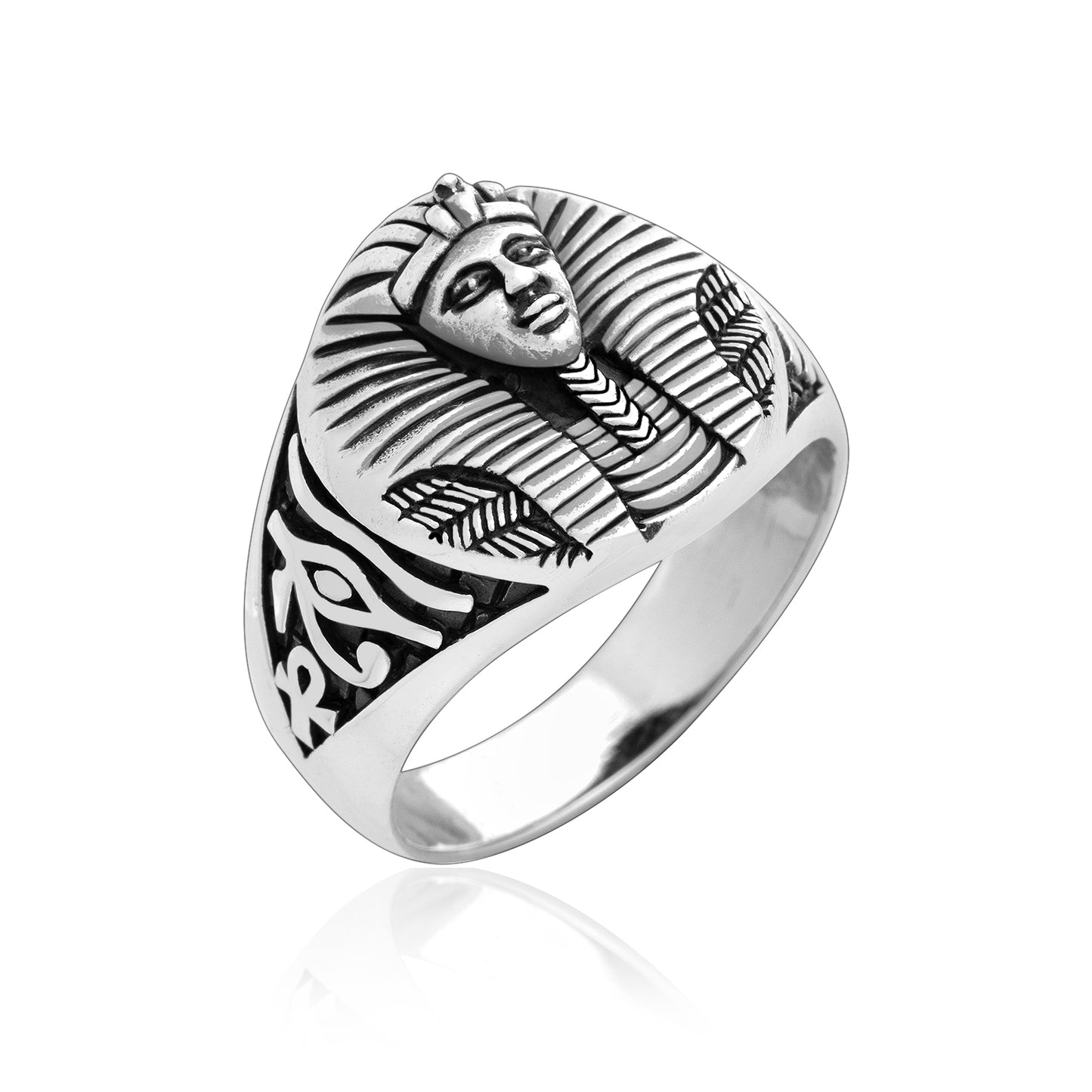 925 Sterling Silver Pharaoh Ring