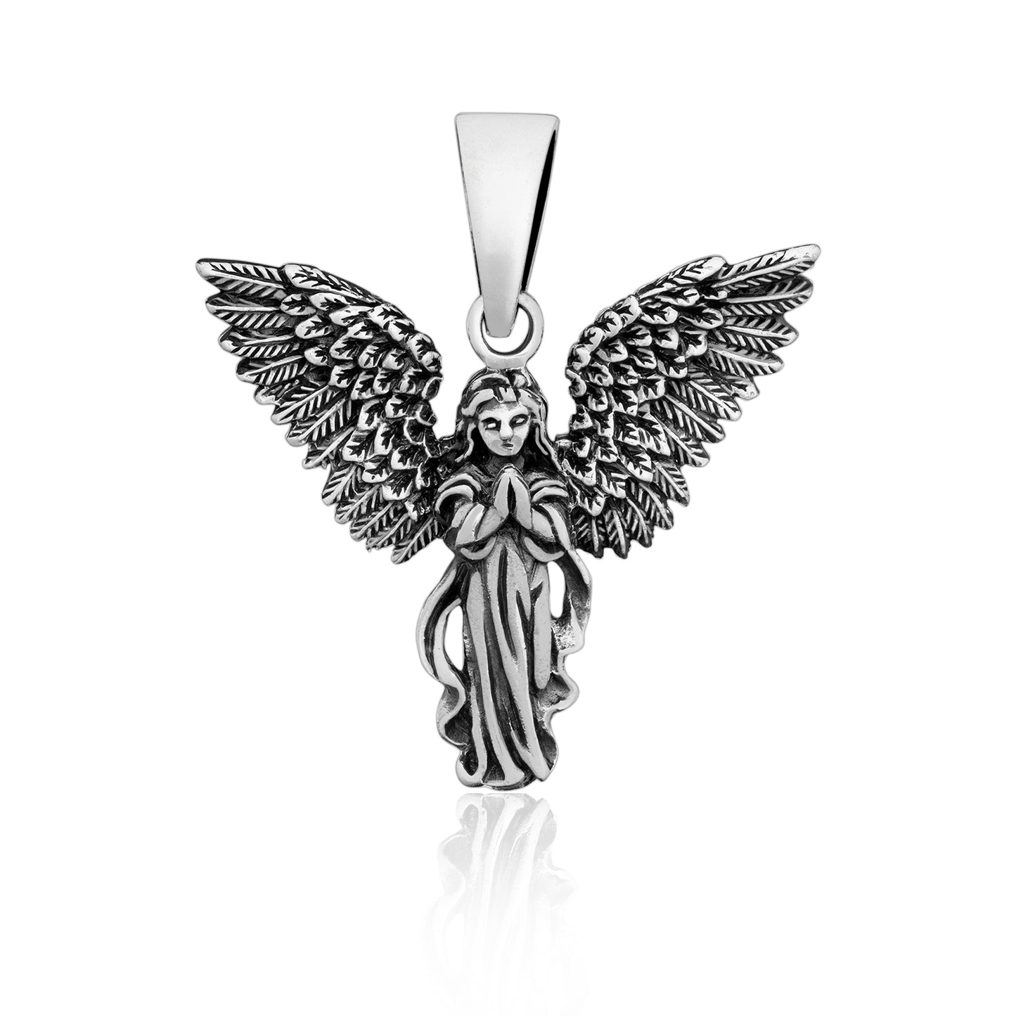 925 Sterling Silver Angel Pendant