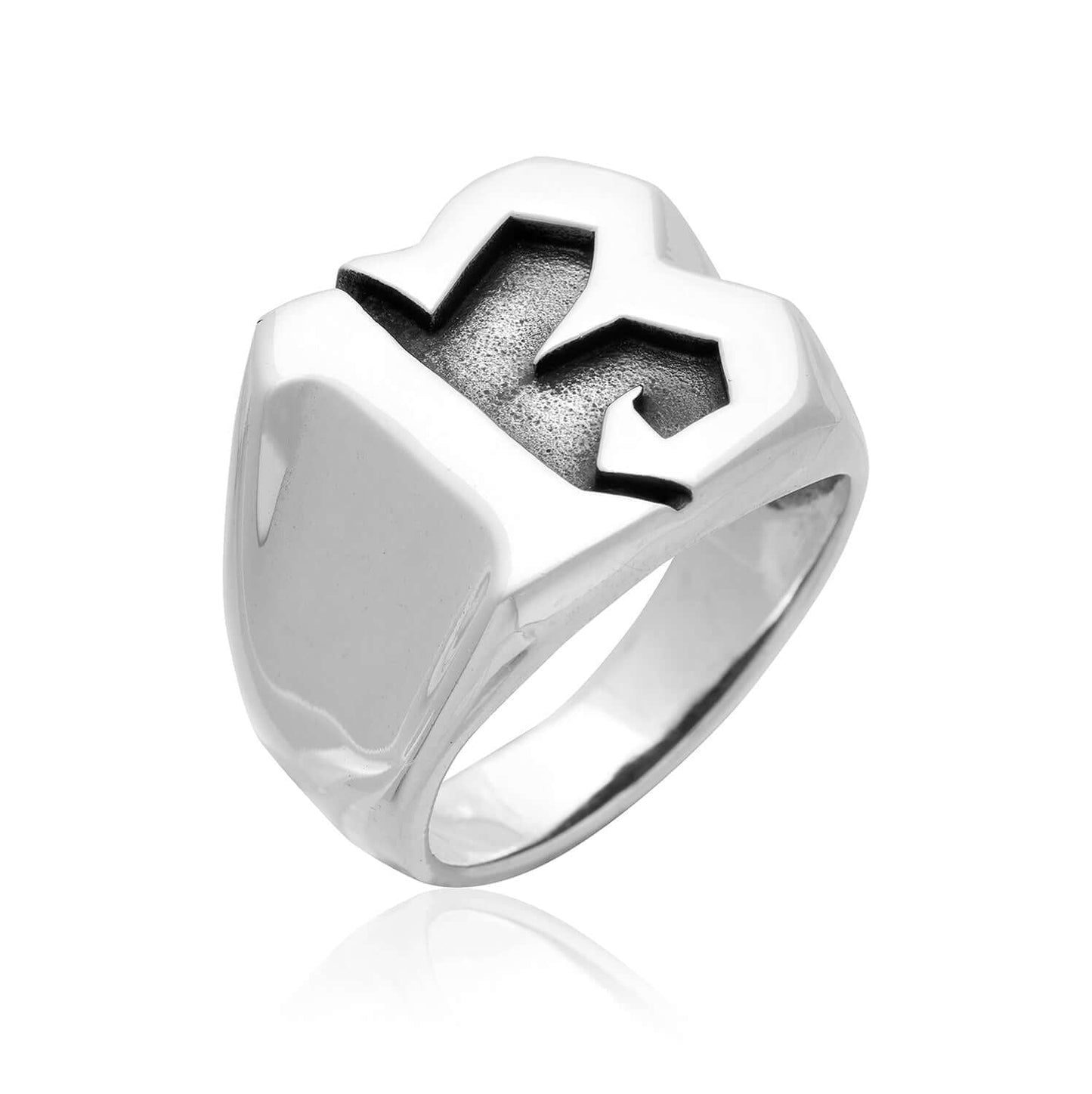 925 Sterling Silver Outlaws 13 Biker Ring - SilverMania925