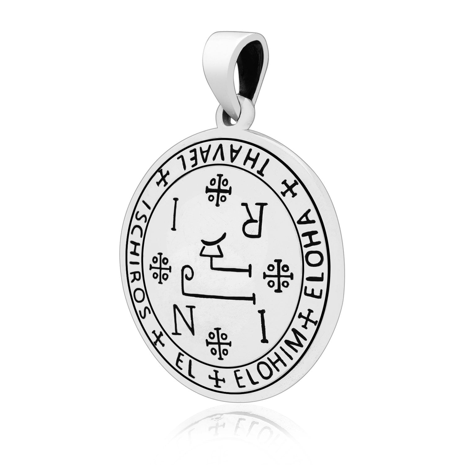 925 Sterling Silver Sigil of Archangel Thavael Pendant