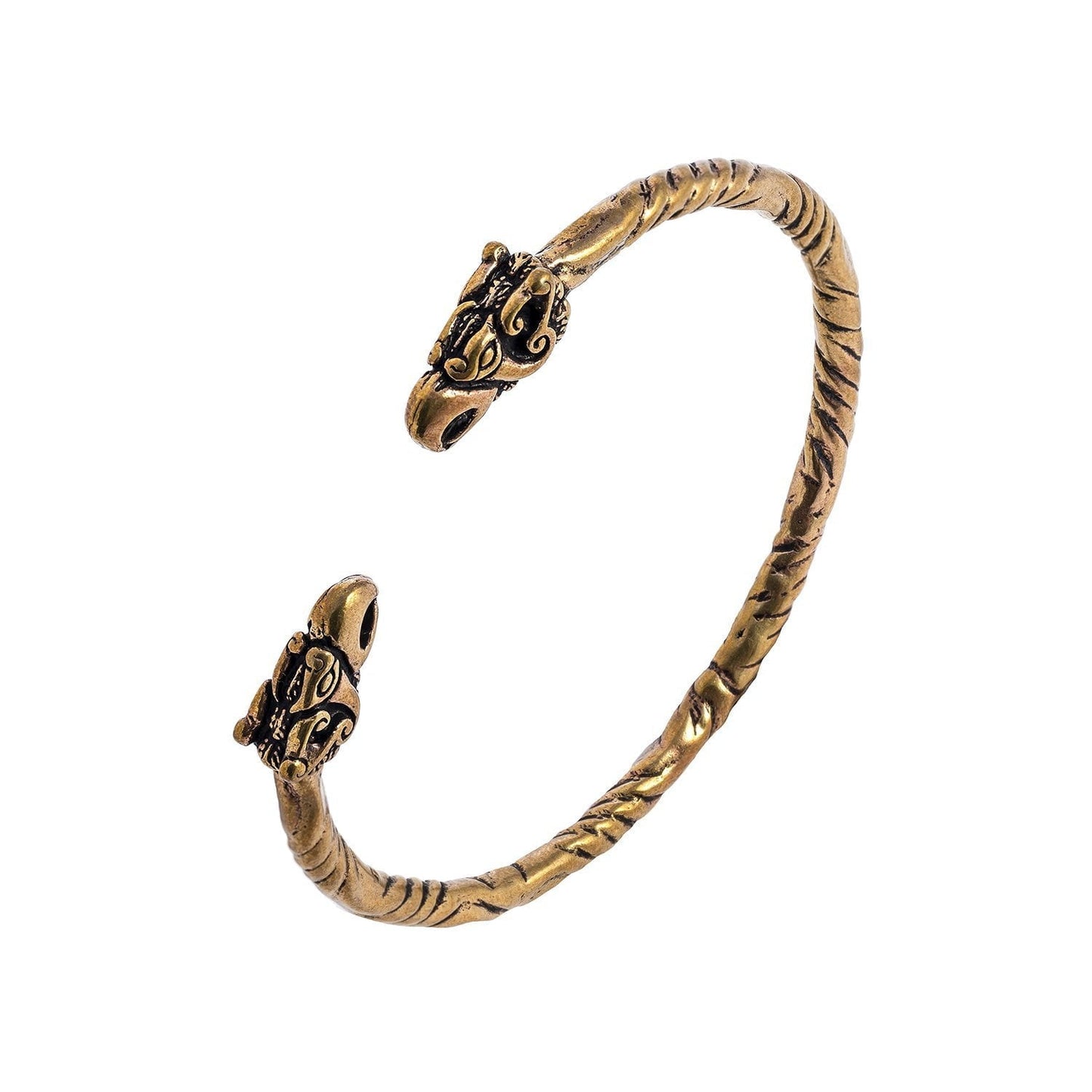 Viking Griffin Bronze Bangle - SilverMania925