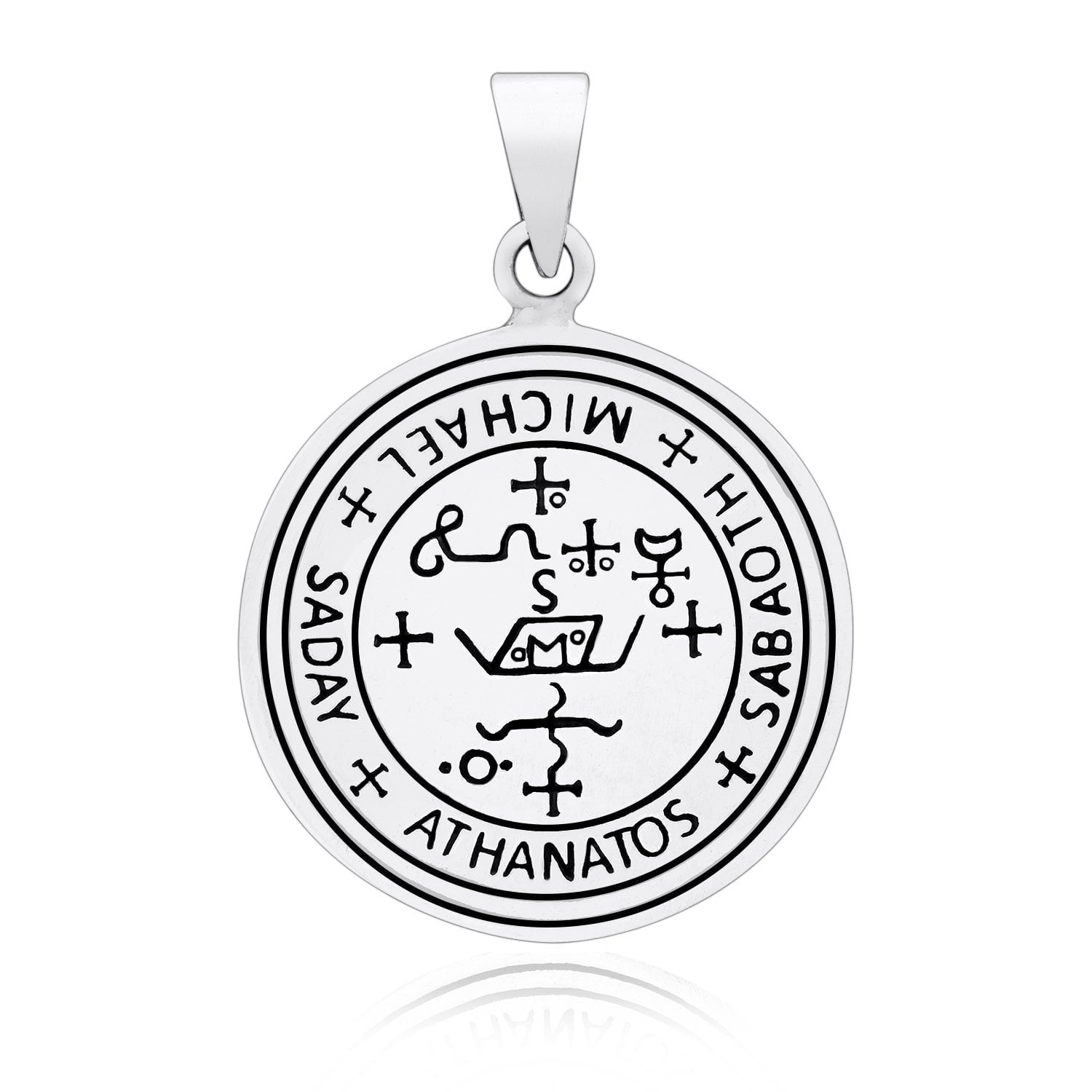 925 Sterling Silver Sigil of Archangel Saint Michael Pendant