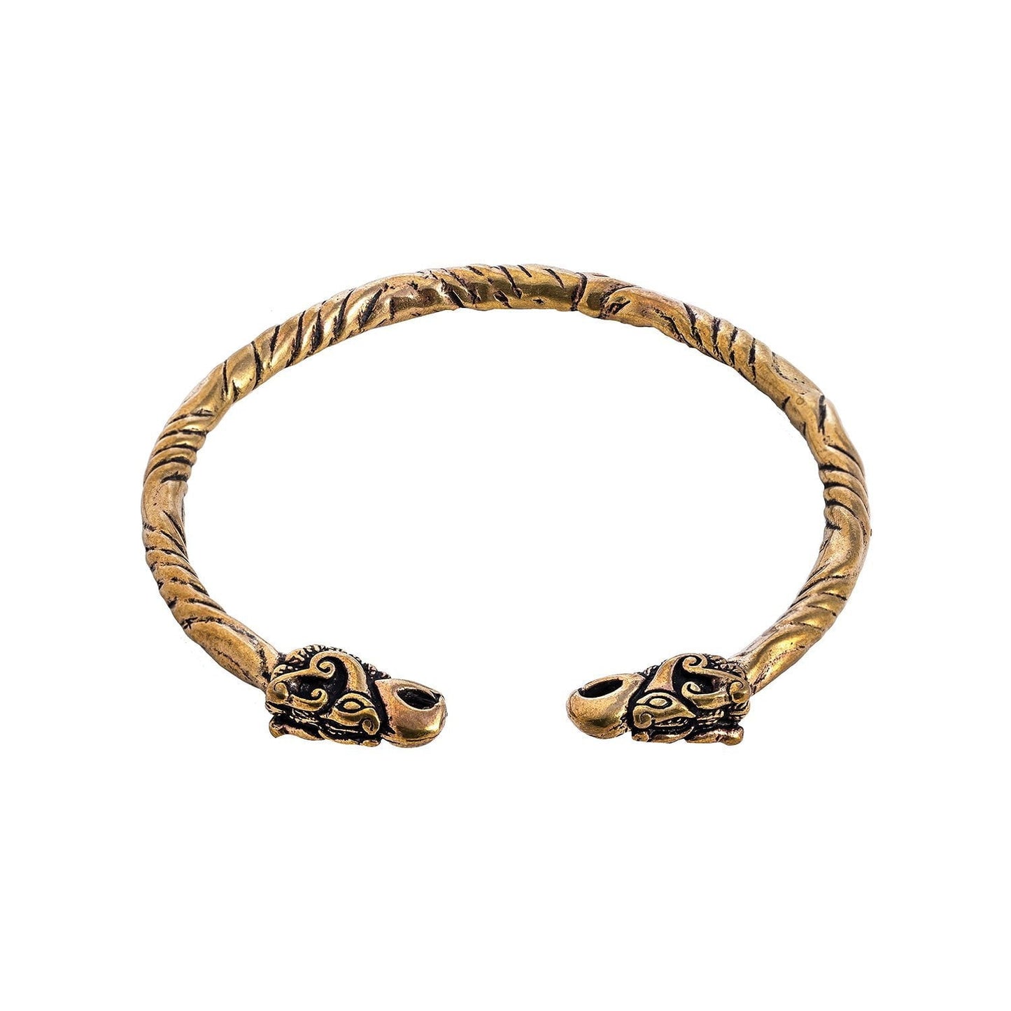 Viking Griffin Bronze Bangle - SilverMania925