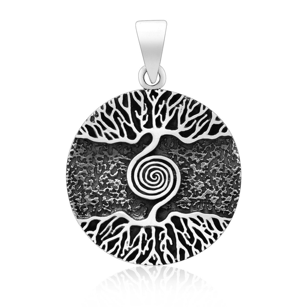 925 Sterling Silver Viking Yggdrasil Pendant - SilverMania925