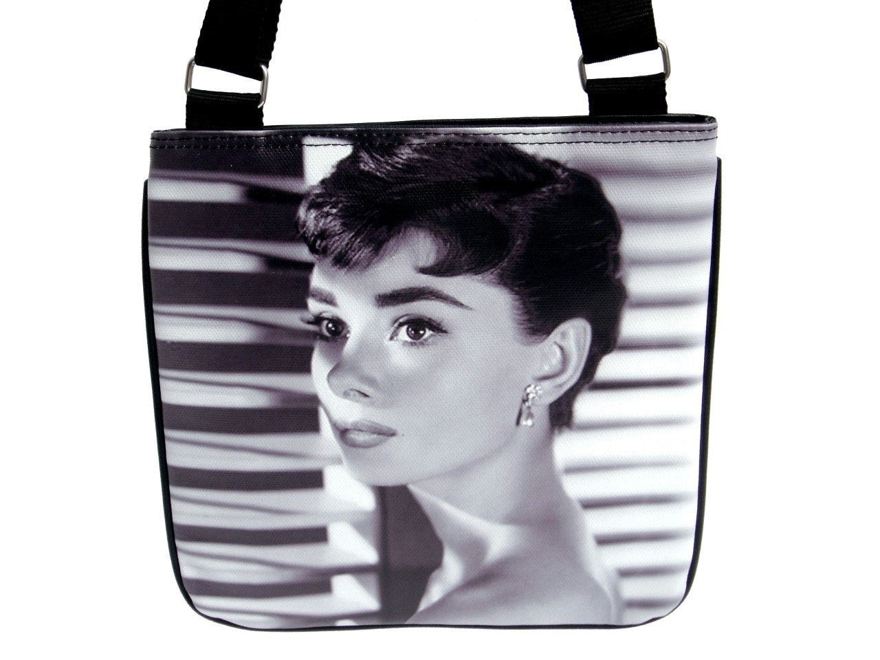 Audrey Hepburn Classic Fashion Messenger Bag Purse