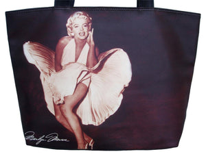Marilyn Monroe Ballerina Classic Rare Tote Shoulder Black Bag Purse