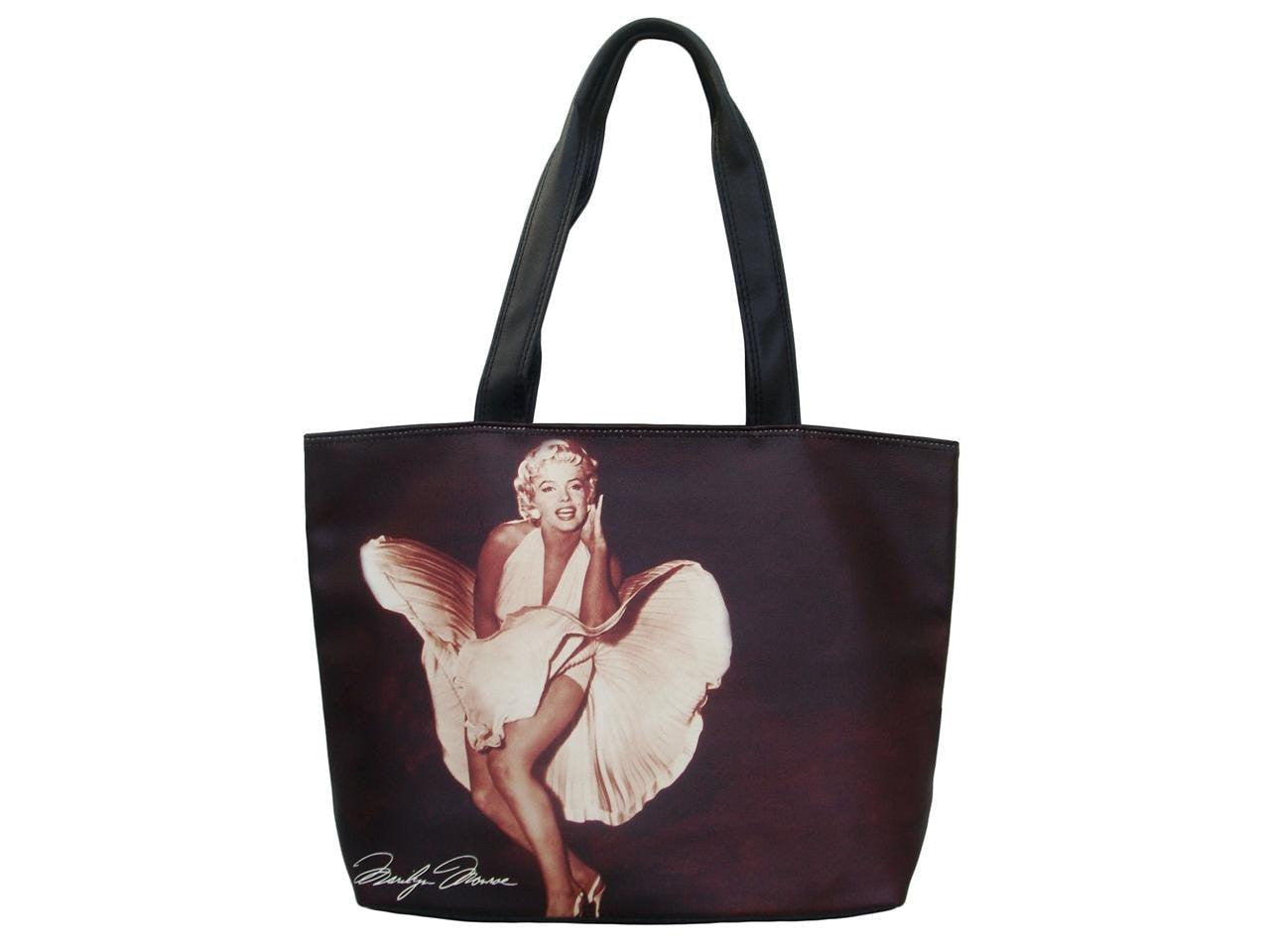 Marilyn Monroe Ballerina Shoulder Black Purse - SilverMania925