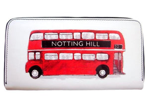 London Transport Routemaster Icon Double Decker Retro Bus Card ID Holder Wallet Puse