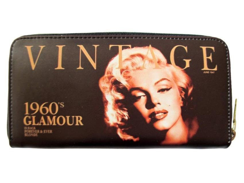 Marilyn Monroe Blonde 1960s Clutch Wallet - SilverMania925