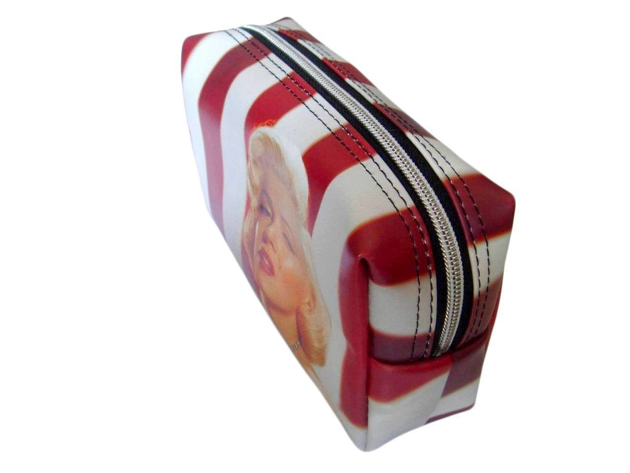 Marilyn Monroe Red Lip Cosmetic Bag - SilverMania925