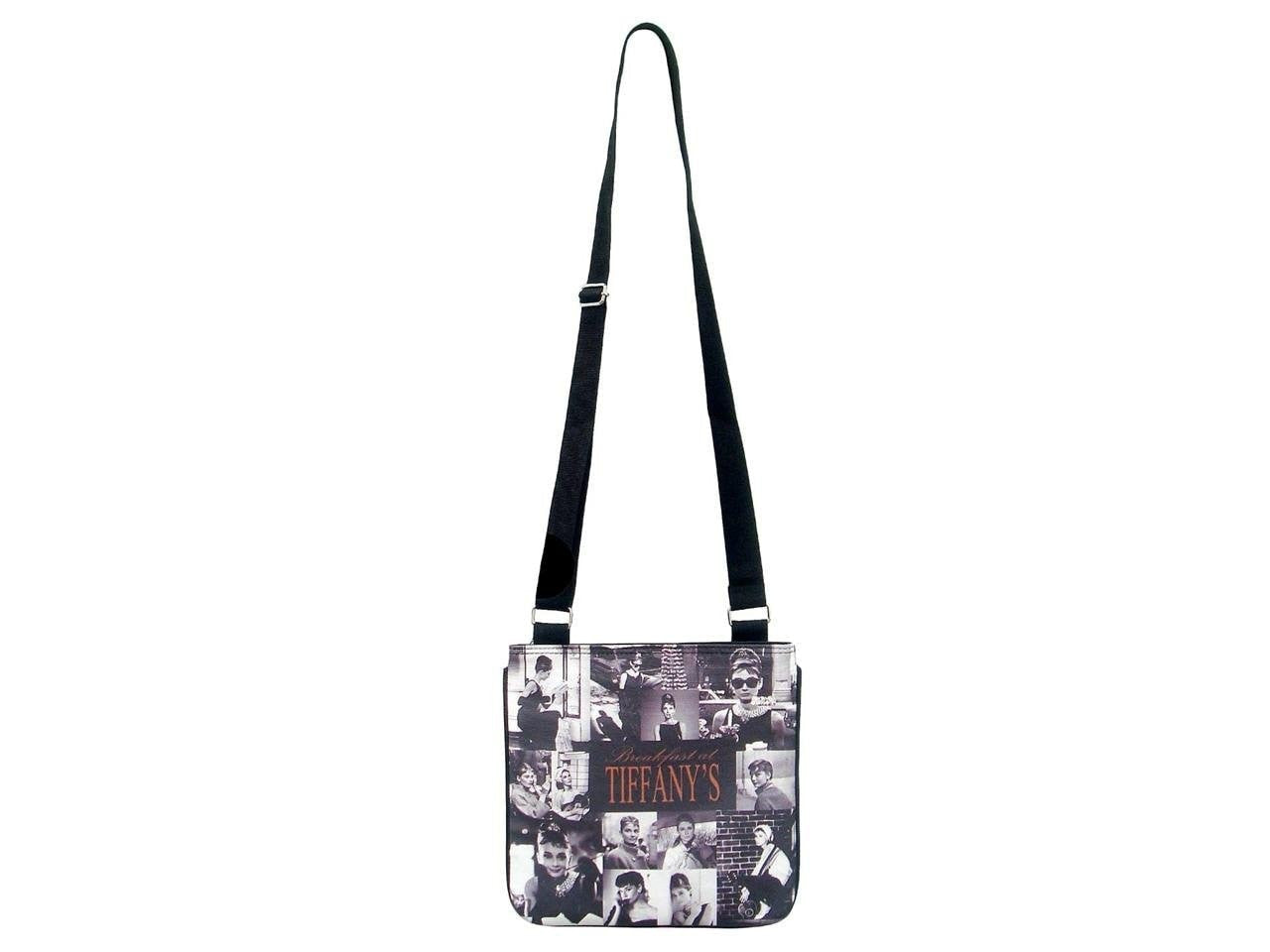 Audrey Hepburn Picture Collage Cross Body Purse - SilverMania925