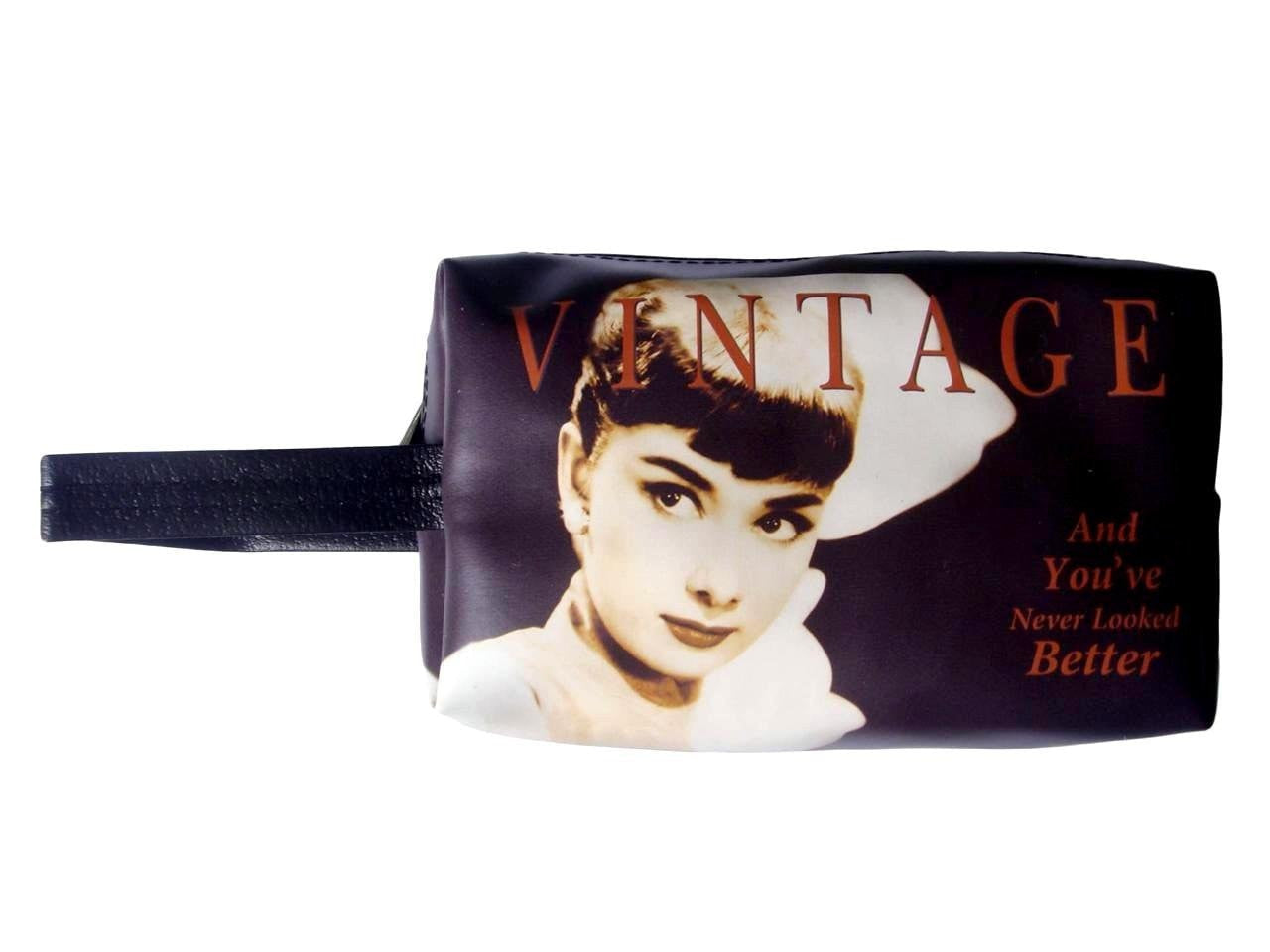 Audrey Hepburn Vintage Cosmetic Purse - SilverMania925