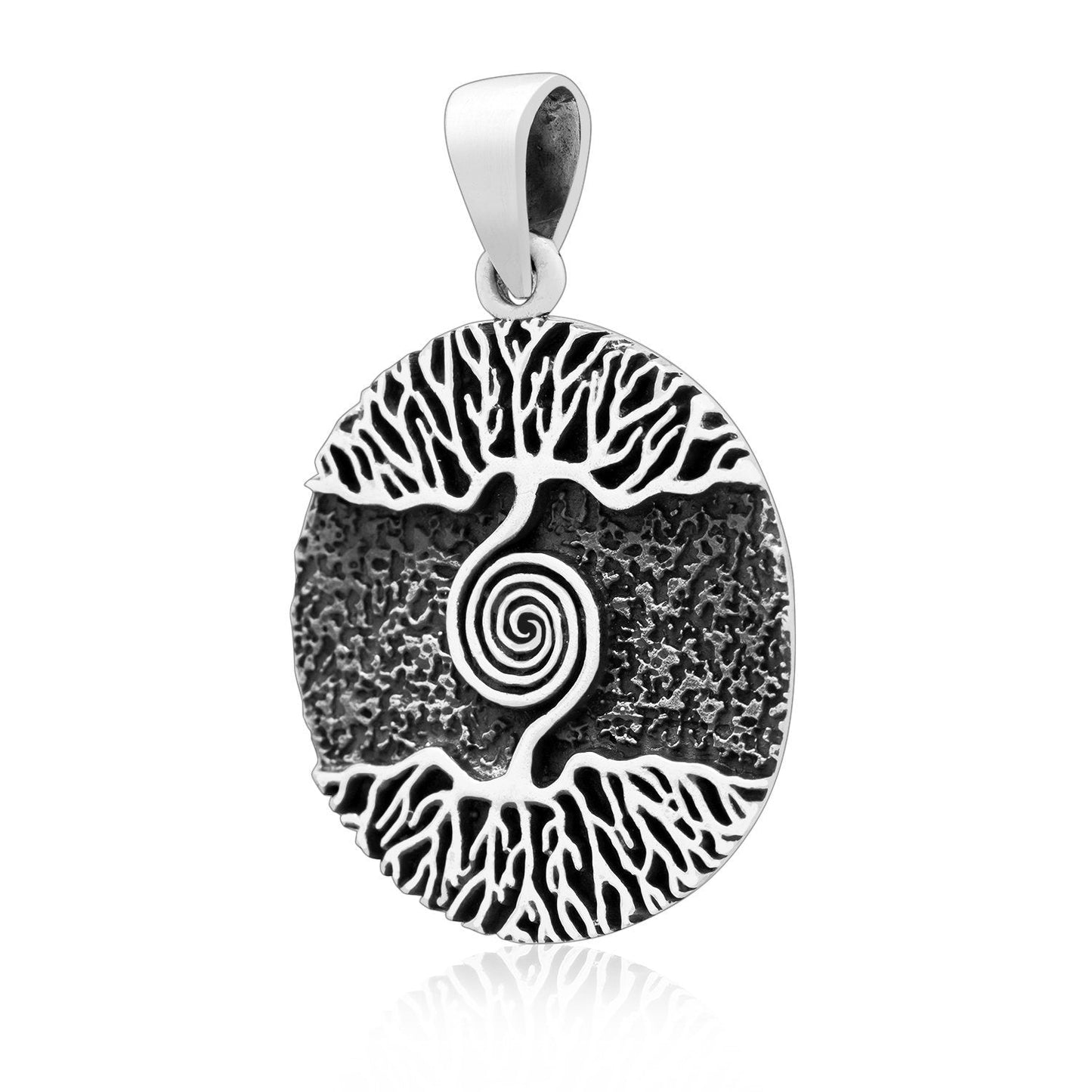 925 Sterling Silver Viking Yggdrasil Pendant - SilverMania925