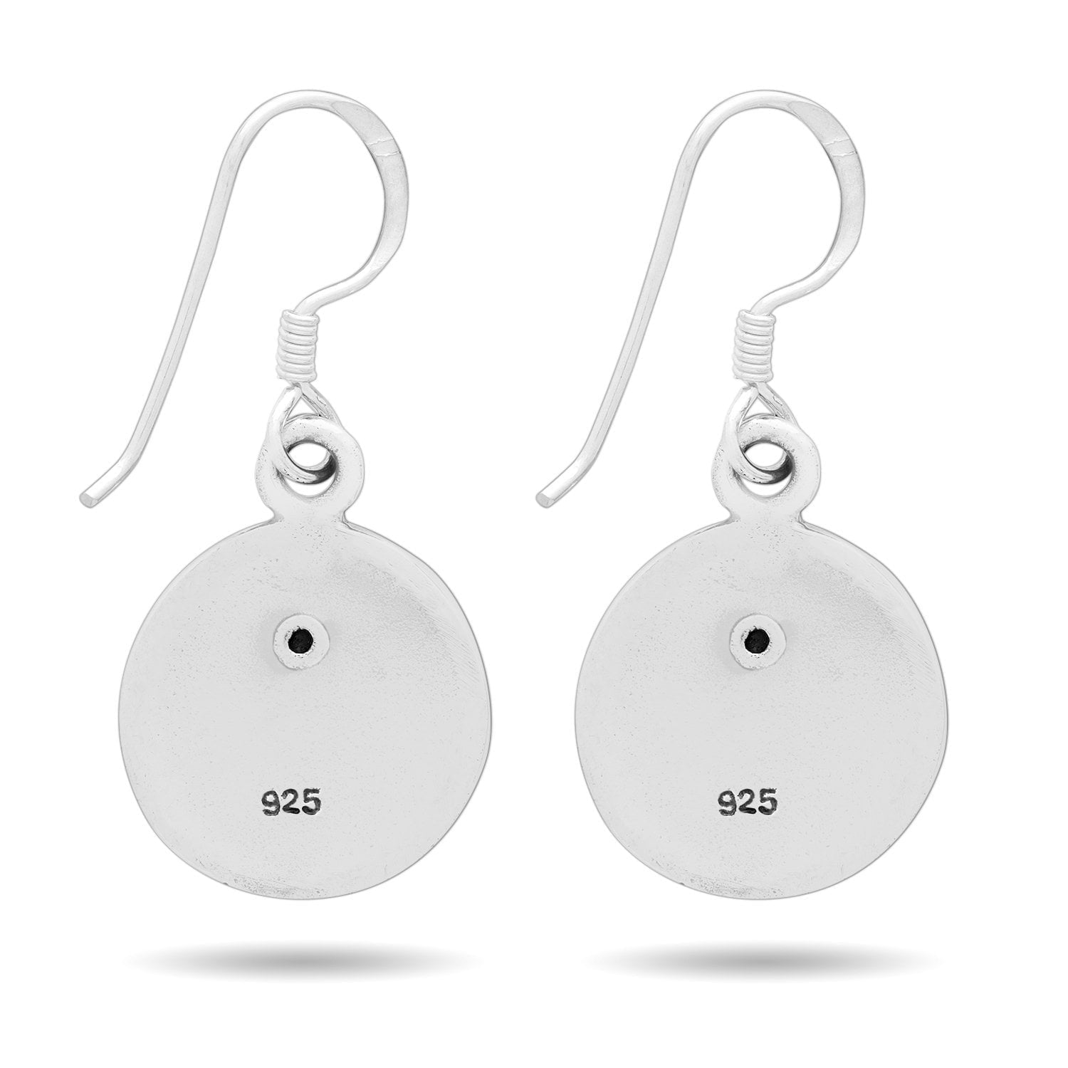 925 Sterling Silver Viking Bear Paw Earrings Set