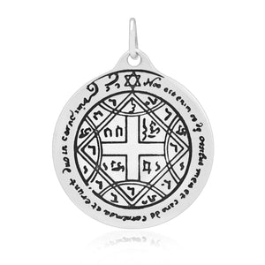 Sterling Silver Fourth Pentacle of Venus Solomon Seal Pendant