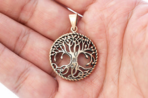 Viking Yggdrasil Tree of Life Bronze Pendant