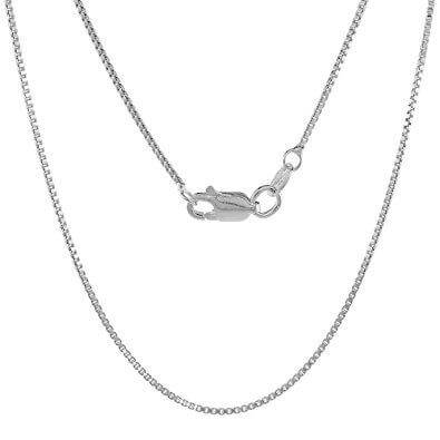 925 Sterling Silver Box Type Jewelry Chain